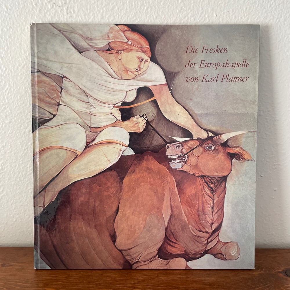 Die Fresken der Europakapelle Hardcover Book Art Karl Plattner